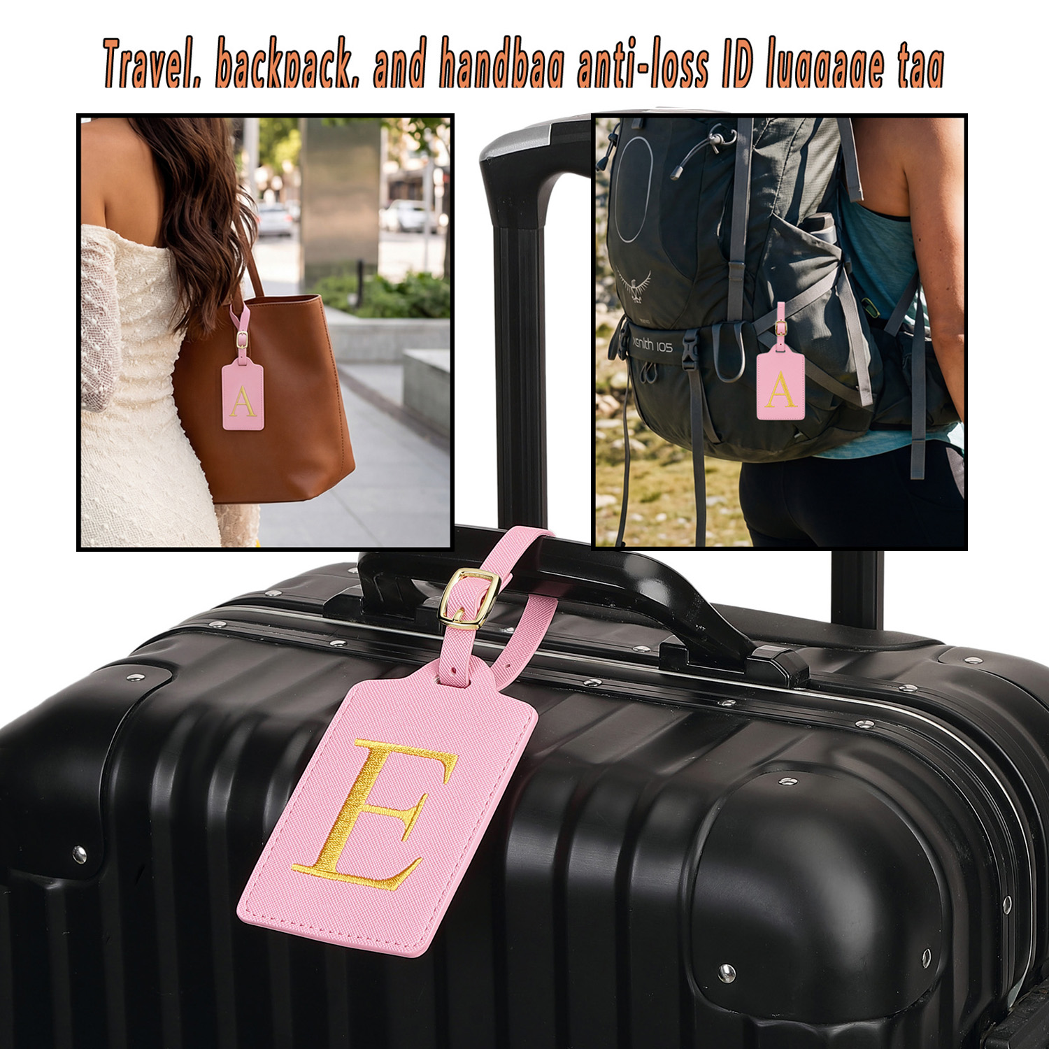 Travel Accessories Essentials - MIYIN 26 letters Luggage Tags for