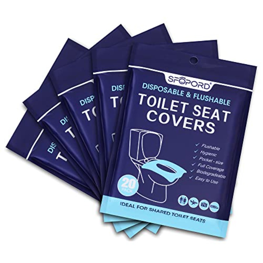 Travel Accessories Essentials - XL 100PCS Toilet Seat Covers Disposable