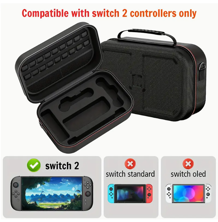 Travel Accessories In Store - For Switch 2 Large Capacity Storage