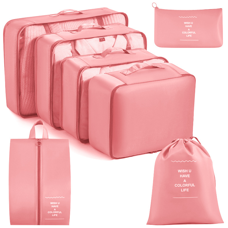 Travel Accessories For Plane - 7 Piece Luggage Clothes Organizer Good