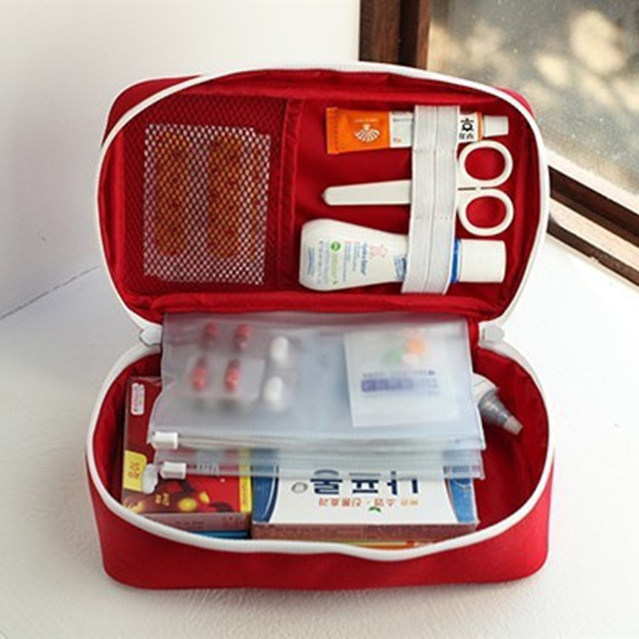 Travel Accessories Kit - Health Medicine First Aid Kit Oxford