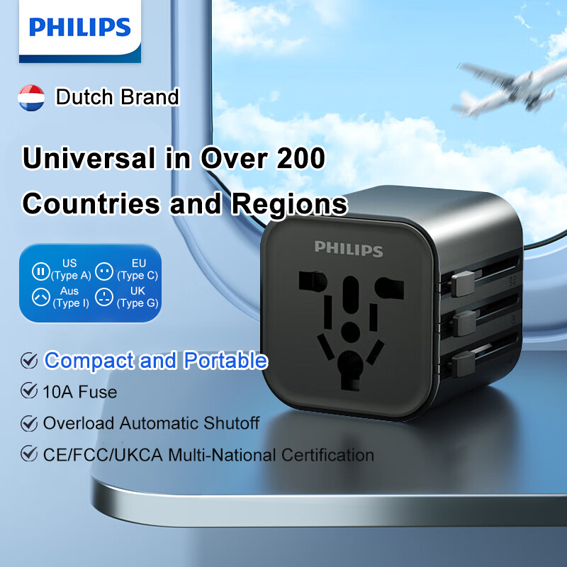 Travel Adapter Universal - Philips Global Travel Adapter Philips Universal