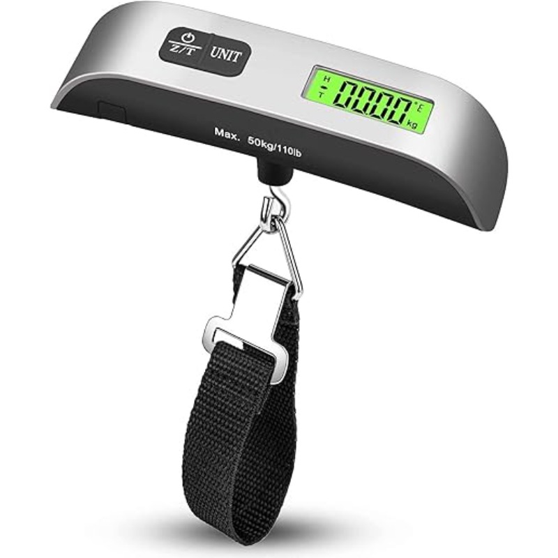 Luggage Scale Hanging - Portable Scale Digital LCD Display 110lb/50kg