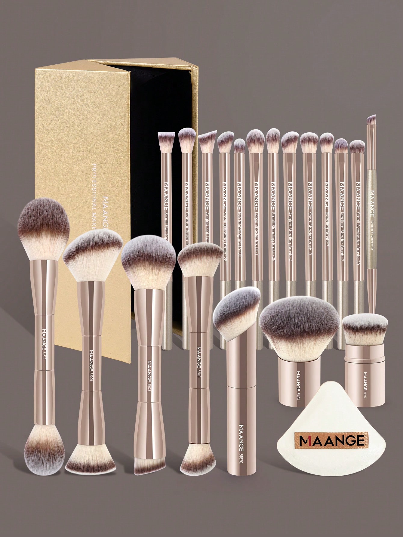 Travel Accessories Case - MAANGE 1/7pcs Or 13/20pcs Professional Makeup
