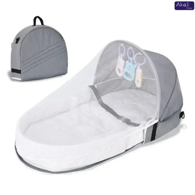 Travel Accessories For 2 Year Old - Newborn Cradle Portable Foldable Anti-stress Baby