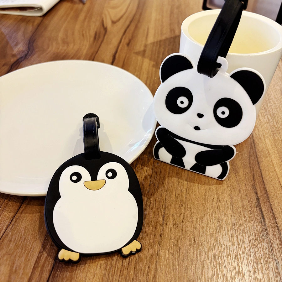 Travel Accessories Essentials - 1/2 piece animal panda penguin luggage