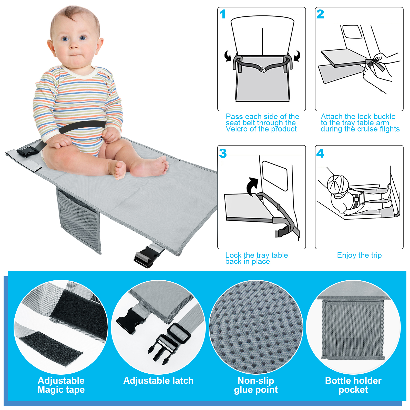 Kids Airplane Bed Breathable C - đánh giá và giá Travel Accessories For Plane