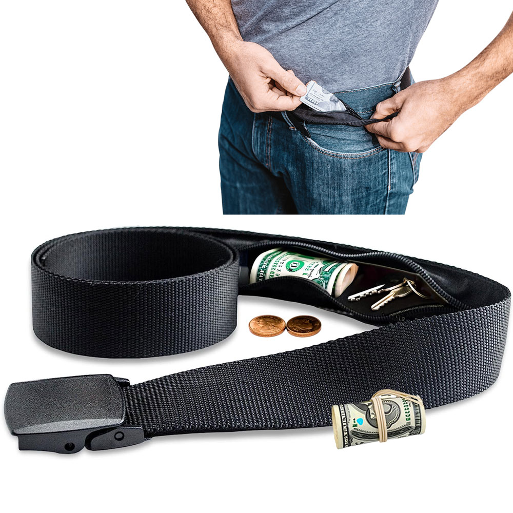 Anti-Theft Travel Waist Bag 12 - đánh giá và giá Money Belt Hidden
