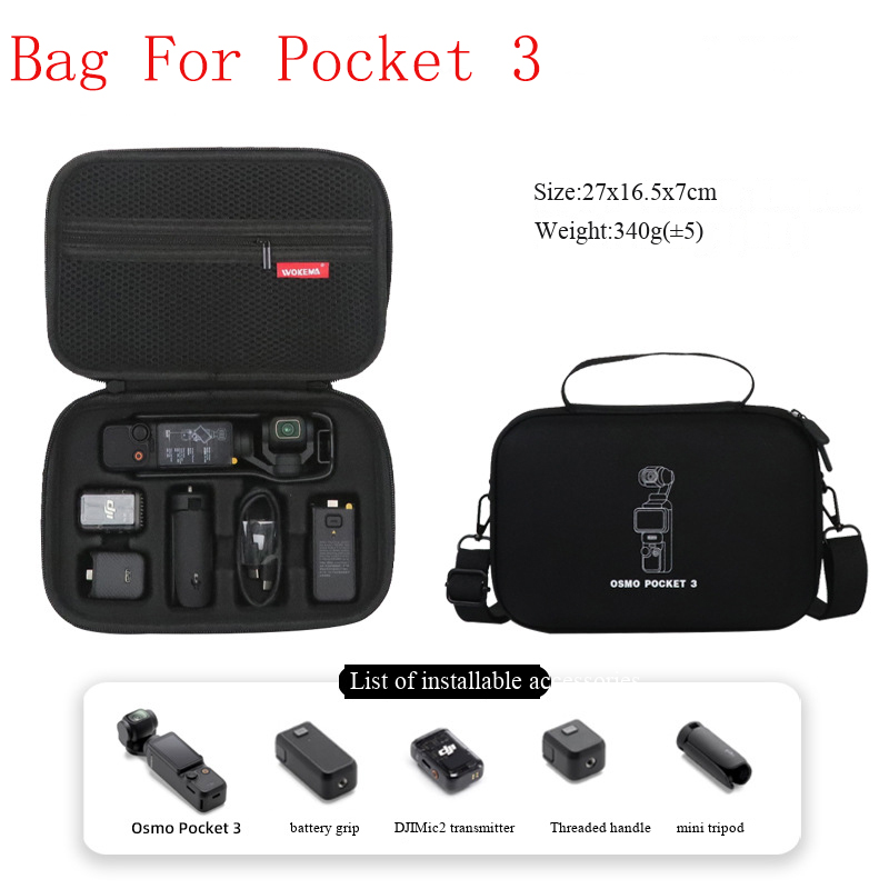 Storage Bag For DJI Osmo Pocke - đánh giá và giá Travel Accessories Case