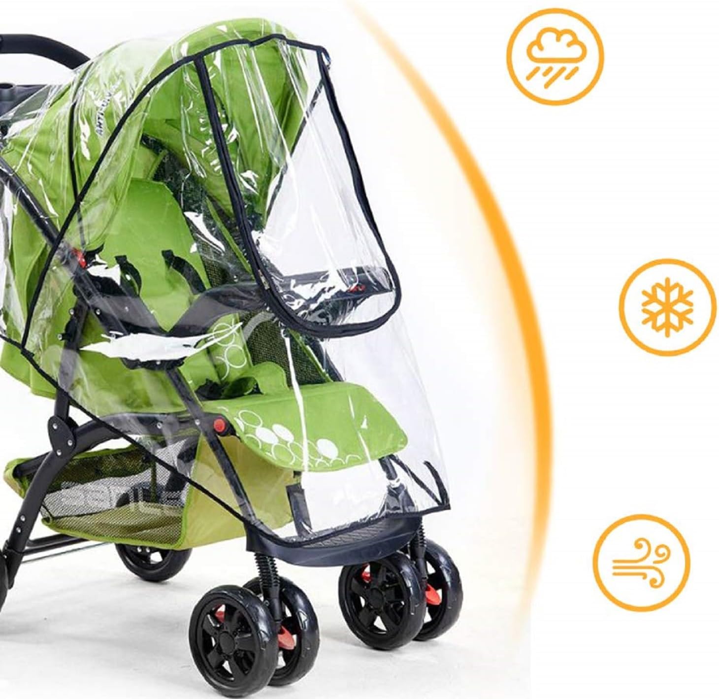 Baby Stroller Rain Cover, Univ - đánh giá và giá Travel Accessories For Baby
