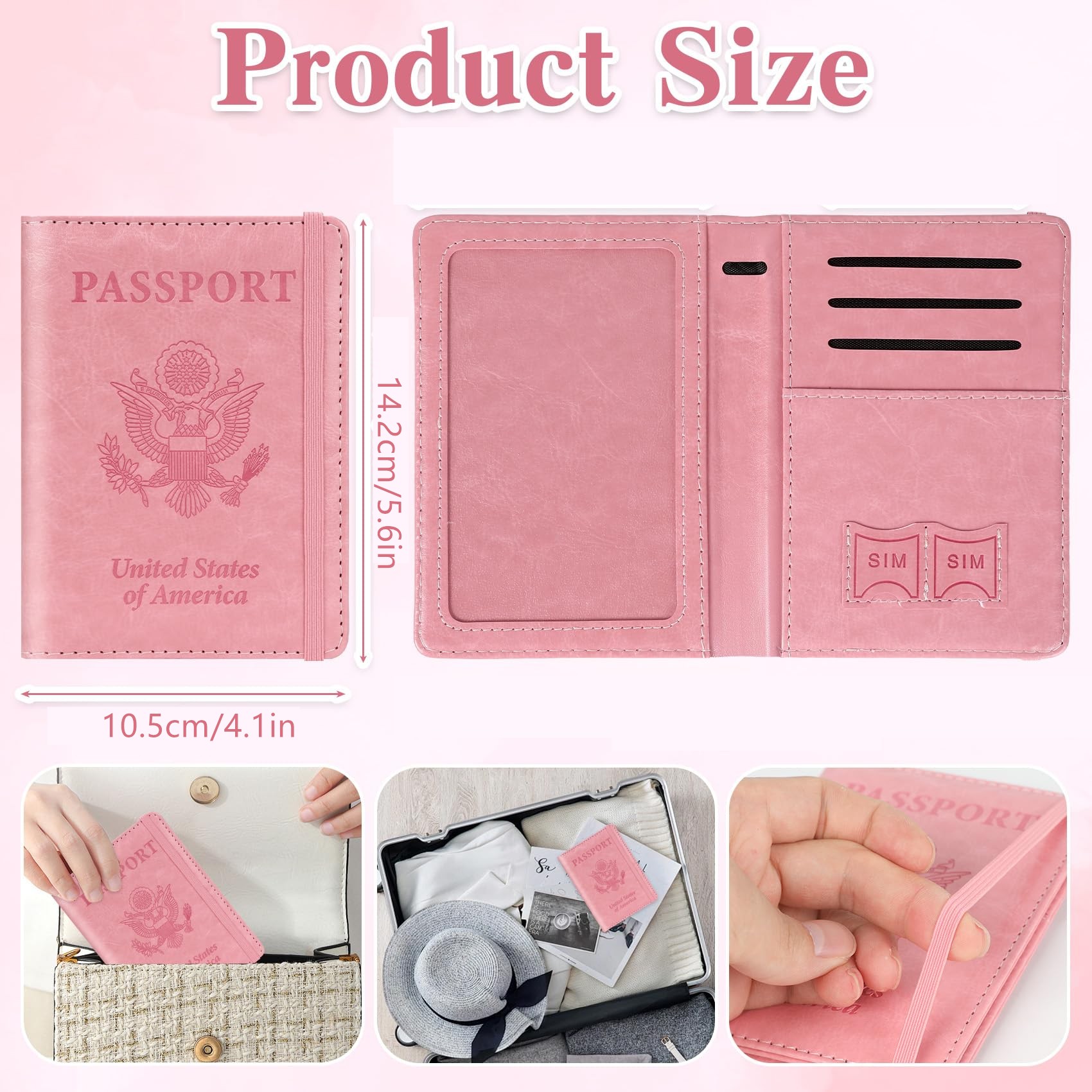 Passport Holder for Travel, Rf - đánh giá và giá Travel Accessories Essentials