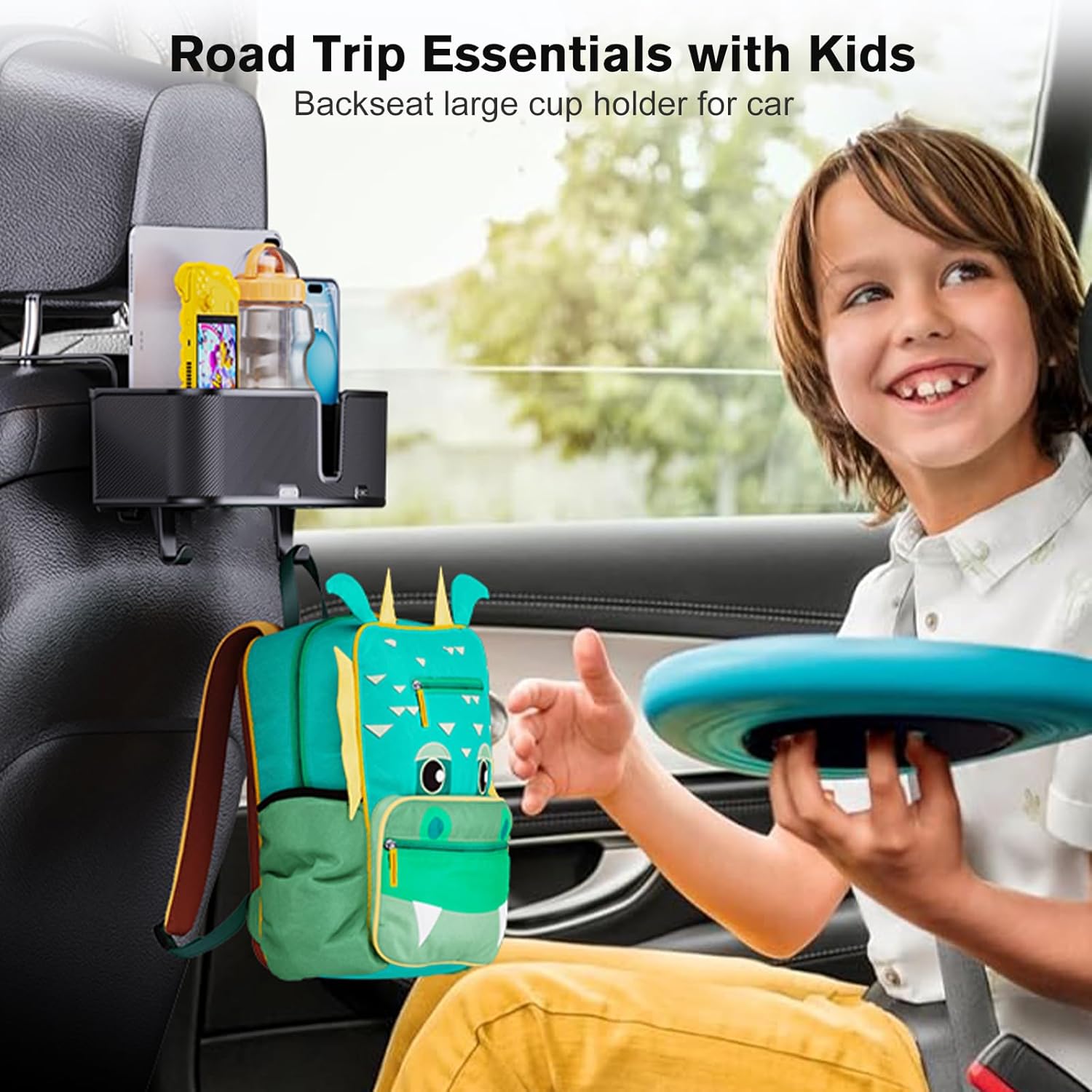 Car Headrest Cup Holder with S - đánh giá và giá Car Seat Travel Bag