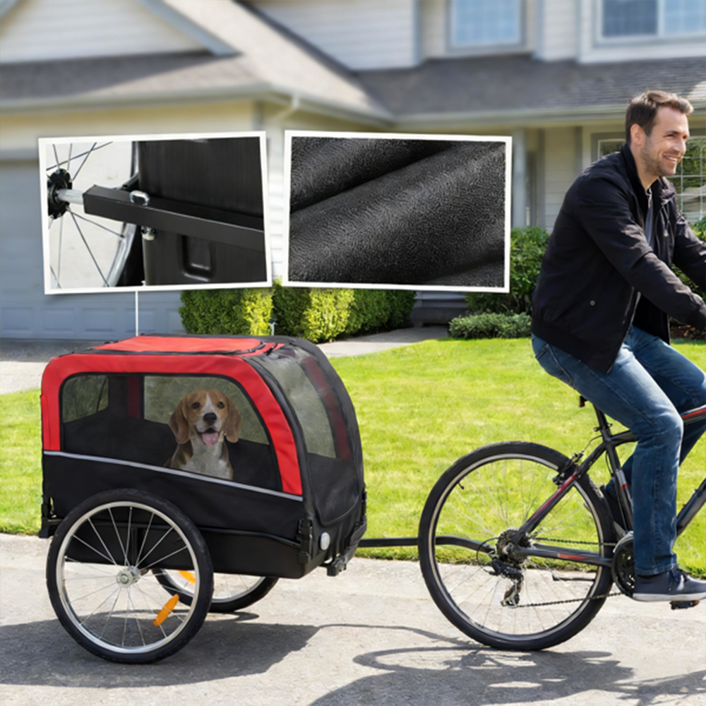 Dog Bike Trailer Pet Cart Bicy - đánh giá và giá Travel Accessories In Store