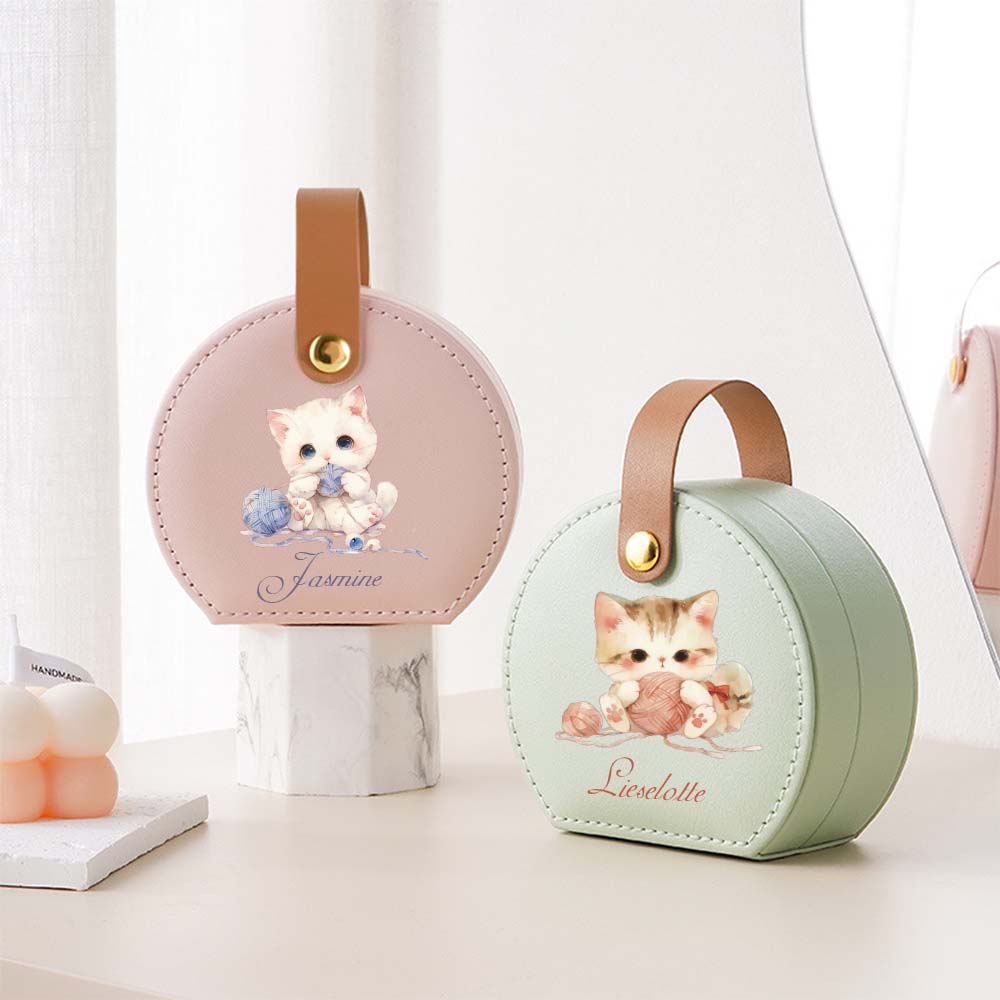 1pc Personalized Custom Name T - đánh giá và giá Accessories Travel Jewelry Box