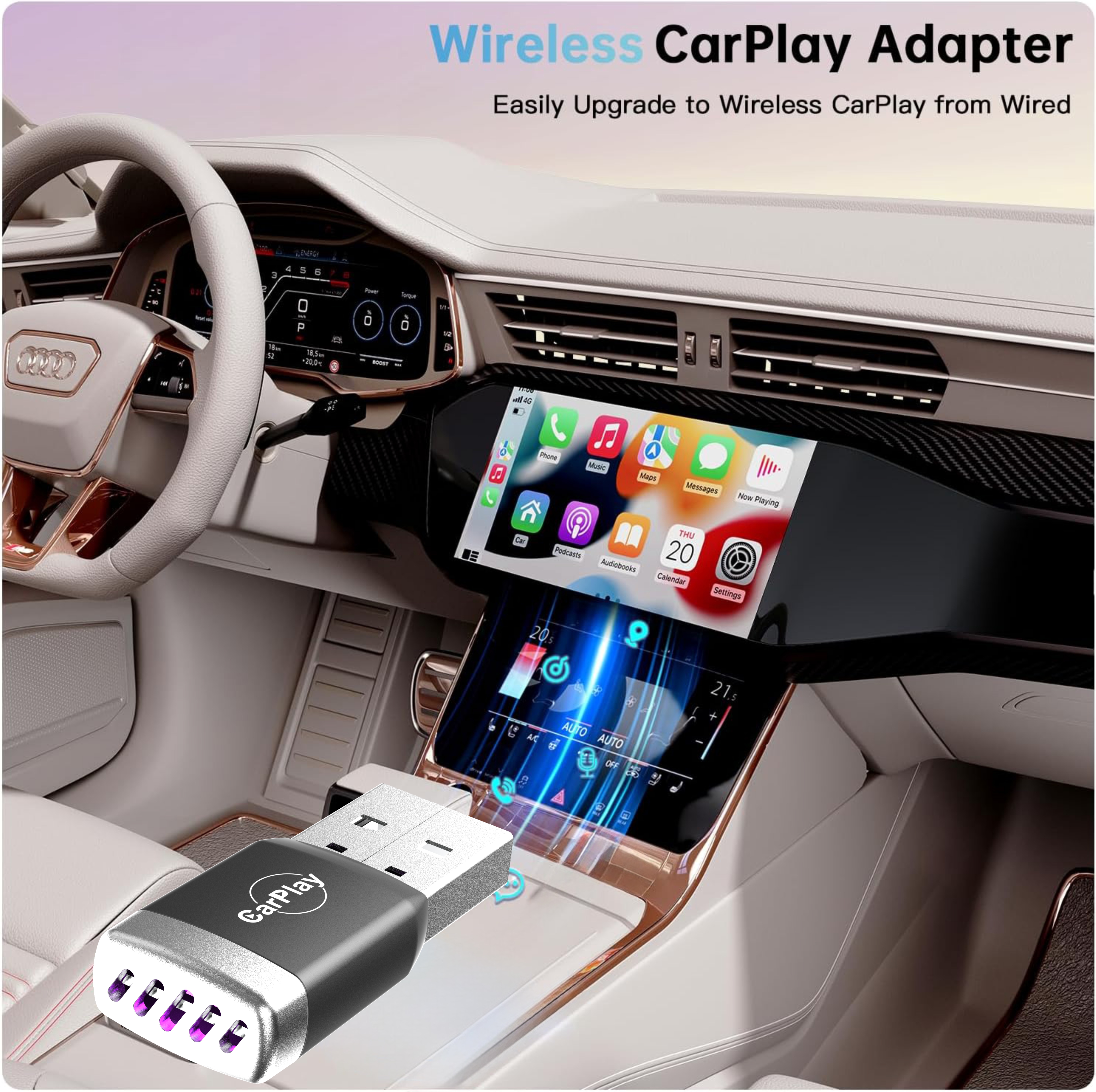 New Wireless CarPlay Android A - đánh giá và giá Travel Adapter Universal