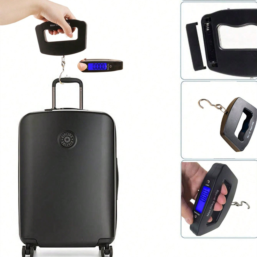 Portable Scale Digital LCD Dis - đánh giá và giá Luggage Scale Hanging