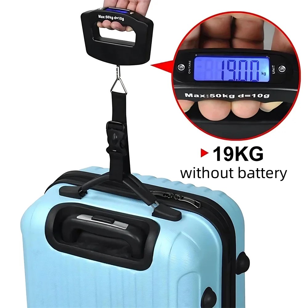 Portable Scale Digital LCD Dis - đánh giá và giá Luggage Scale Hanging