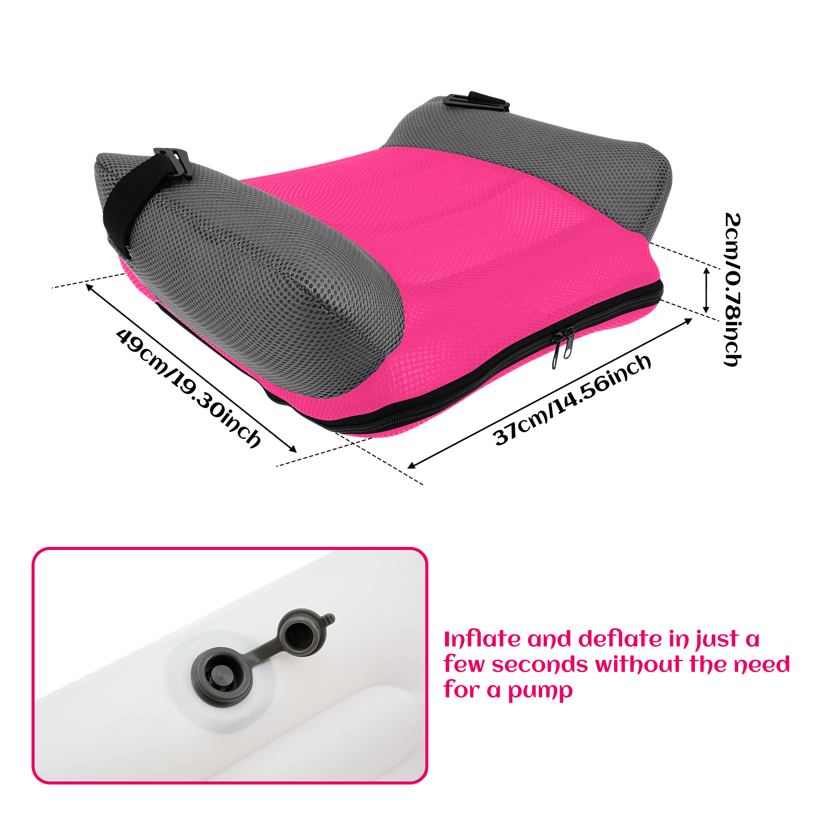 Car Inflatable Booster Seat PV - đánh giá và giá Car Seat Travel Bag