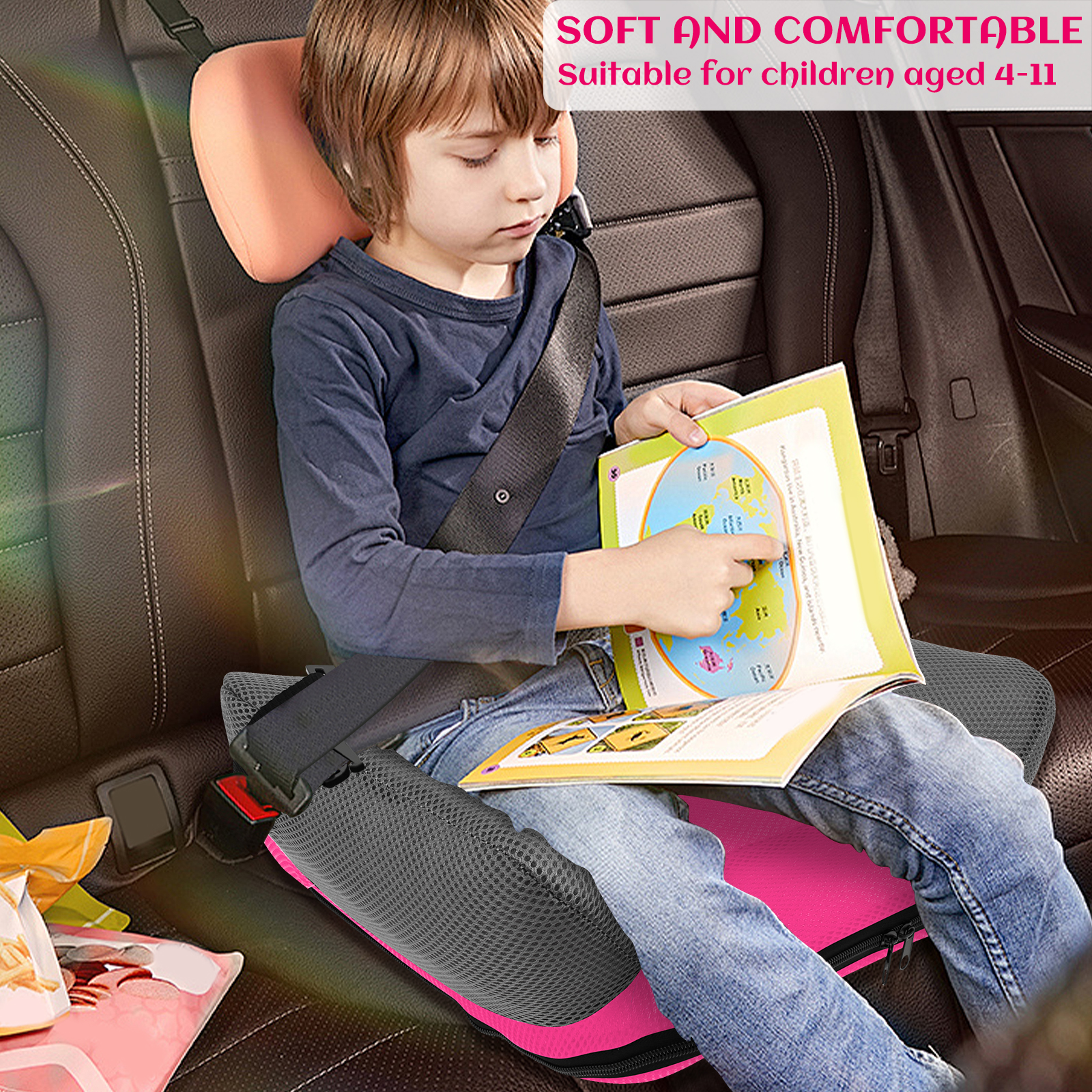 Car Inflatable Booster Seat PV - đánh giá và giá Car Seat Travel Bag
