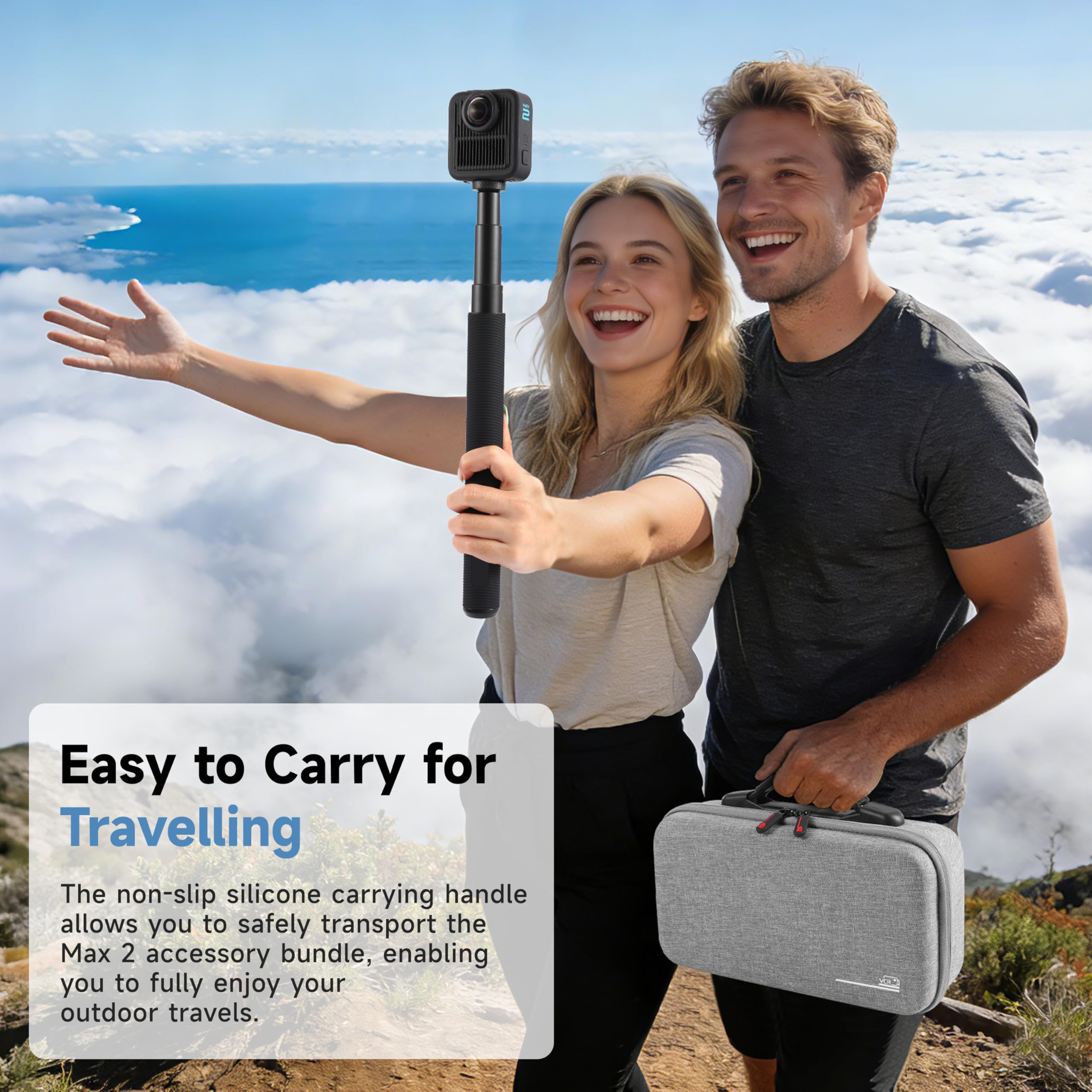 Carrying Case for Gopro Max 2  - đánh giá và giá Travel Accessories Case