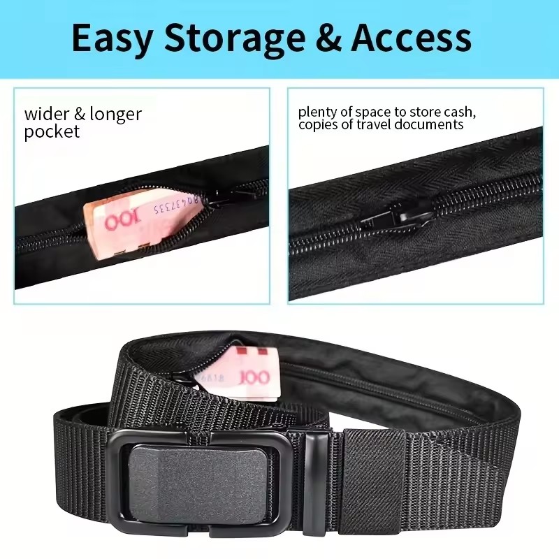 New Travel Cash Anti Theft Bel - đánh giá và giá Money Belt Hidden