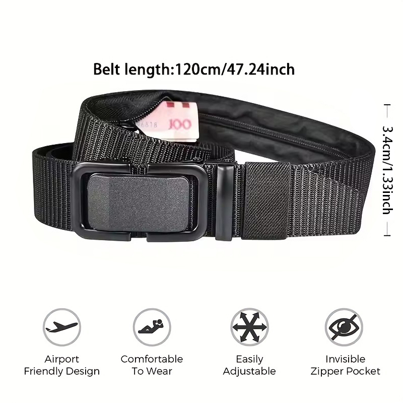 New Travel Cash Anti Theft Bel - đánh giá và giá Money Belt Hidden