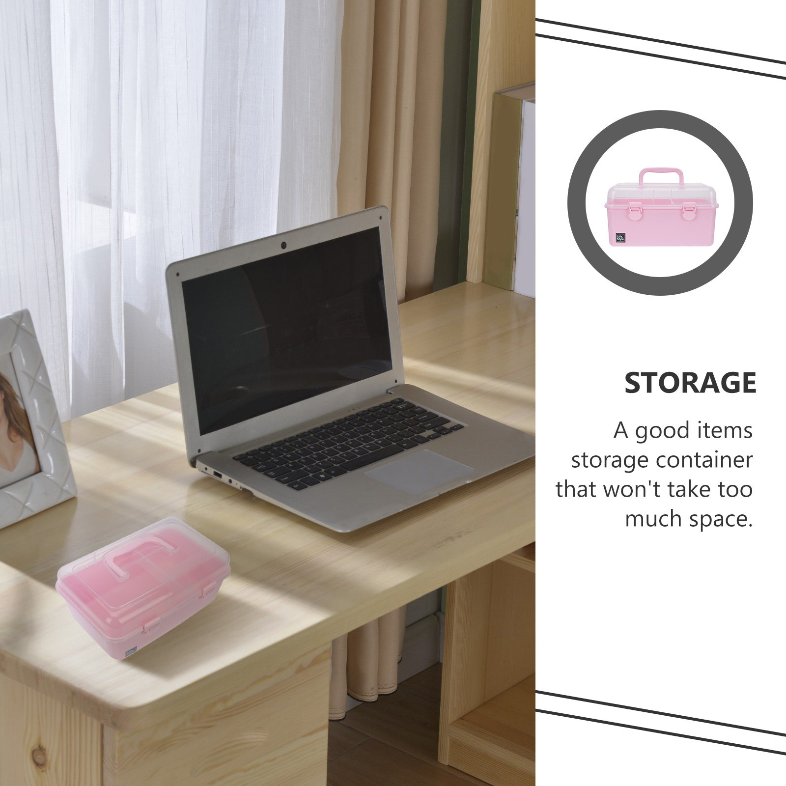 1Pcs Compact Two-Tier Hair Acc - đánh giá và giá Accessories Travel Jewelry Box