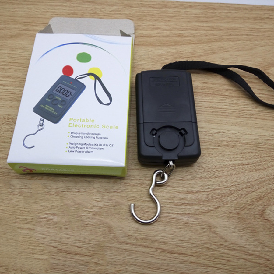 1PC Multifunctional Mini 40kg/ - đánh giá và giá Luggage Scale Hanging