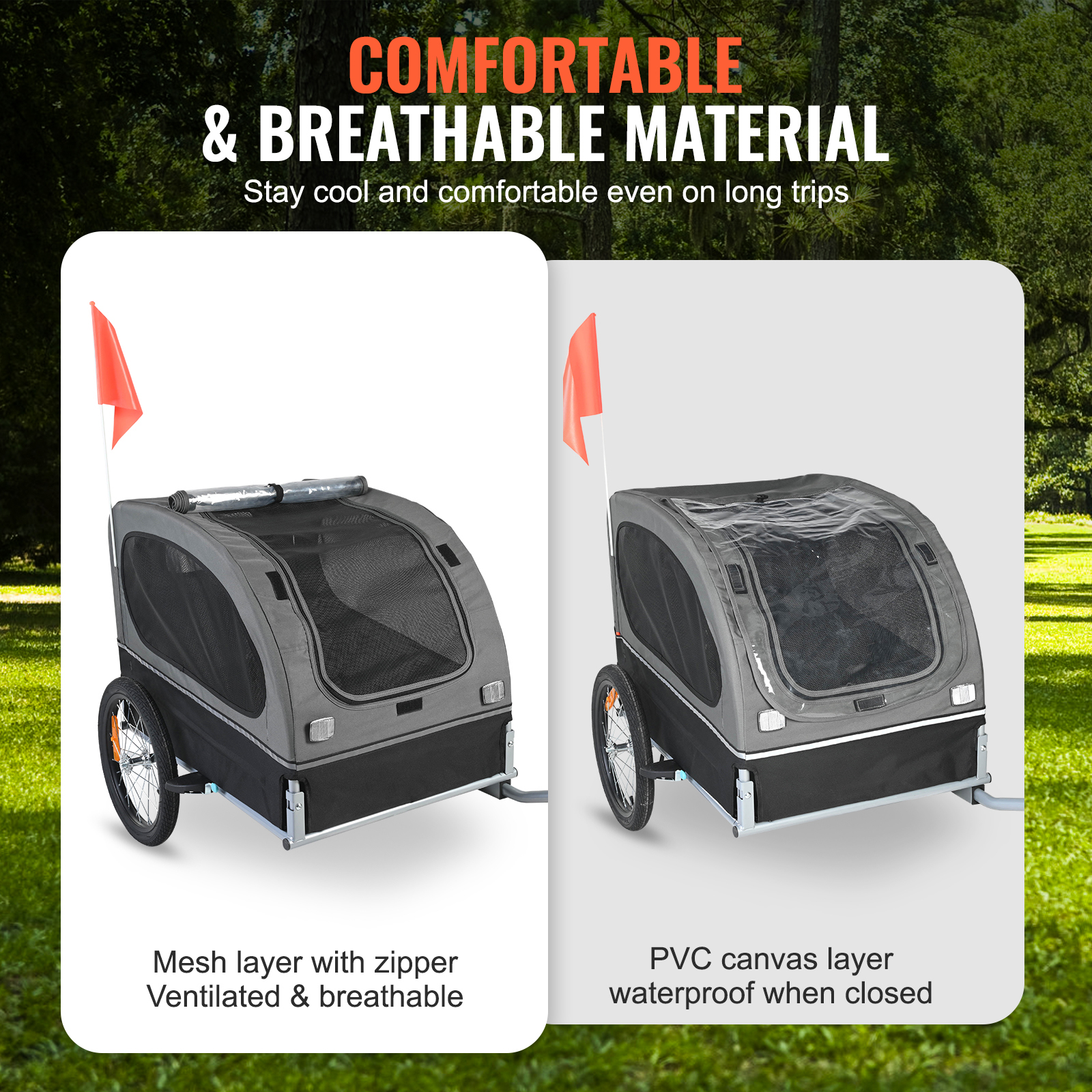 SucceBuy 88lbs Dog Bike Traile - đánh giá và giá Travel Accessories In Store