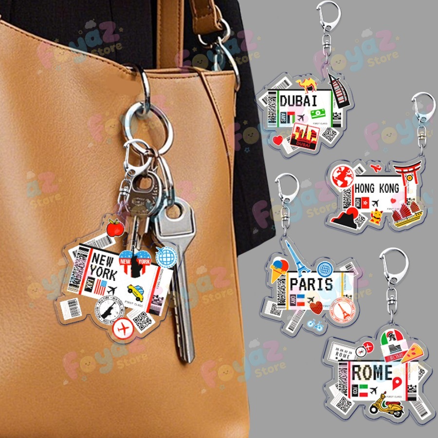 Retro Traveling Plane Keychain - đánh giá và giá Travel Accessories For Plane