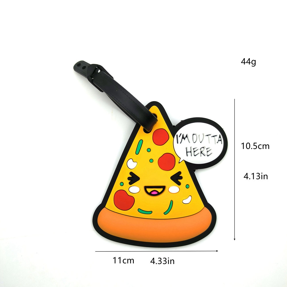 2pcs Delicious Food Pizza Lugg - đánh giá và giá Travel Accessories Essentials