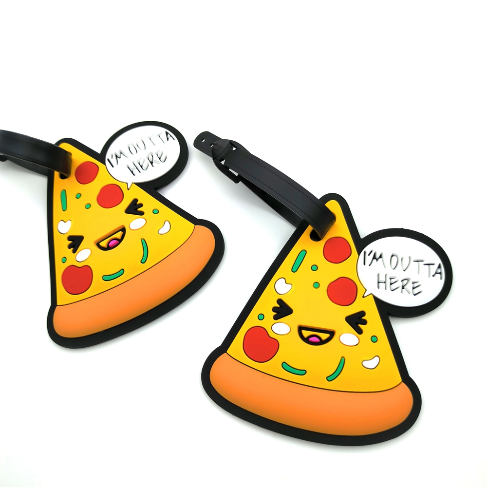 2pcs Delicious Food Pizza Lugg - đánh giá và giá Travel Accessories Essentials