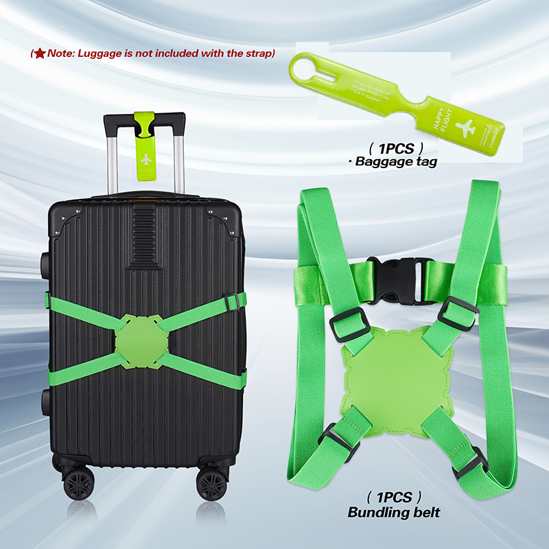2-Piece Luggage Strap Set + Lu - đánh giá và giá Travel Accessories Kit