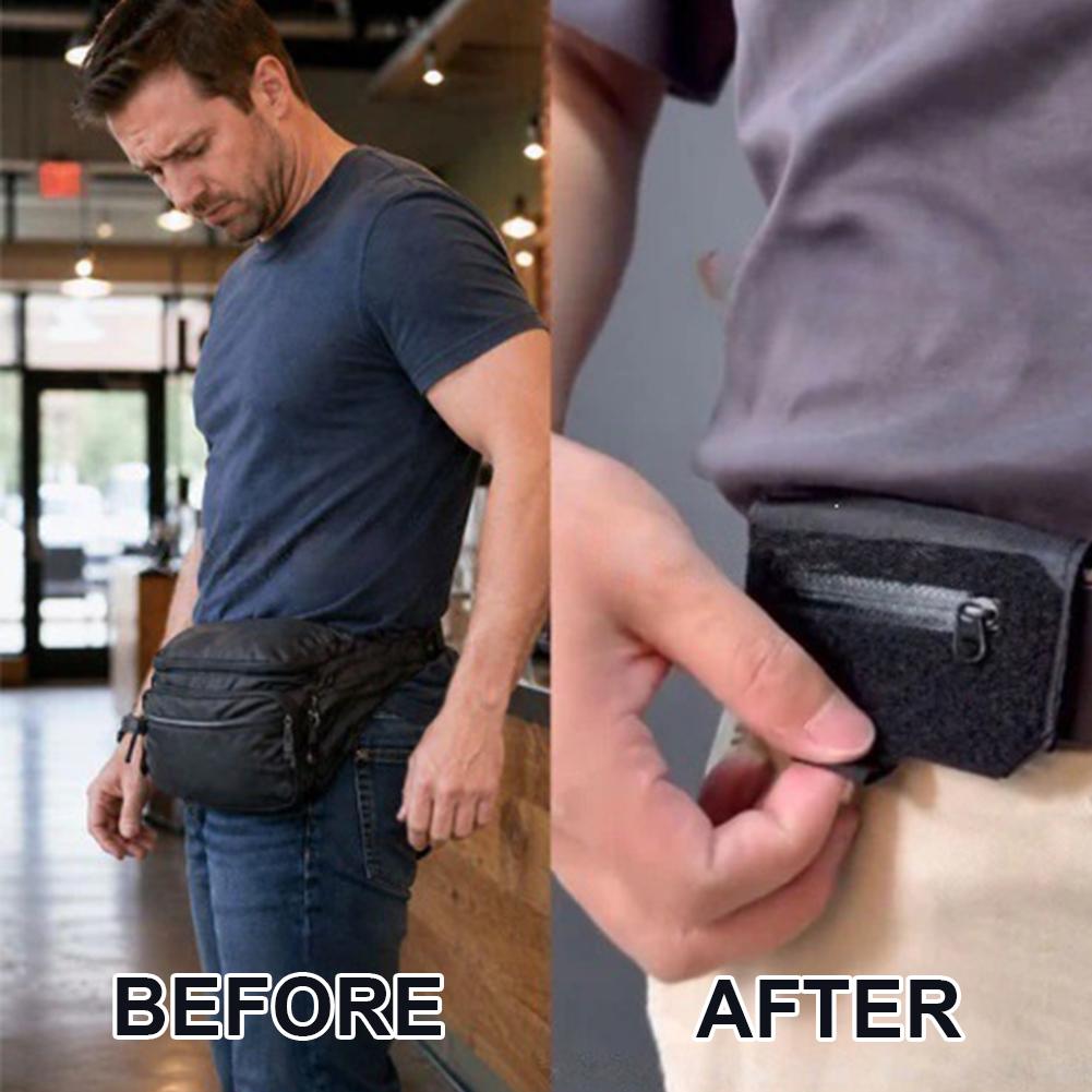 Portable Waist Belt Wallet, Me - đánh giá và giá Money Belt Hidden