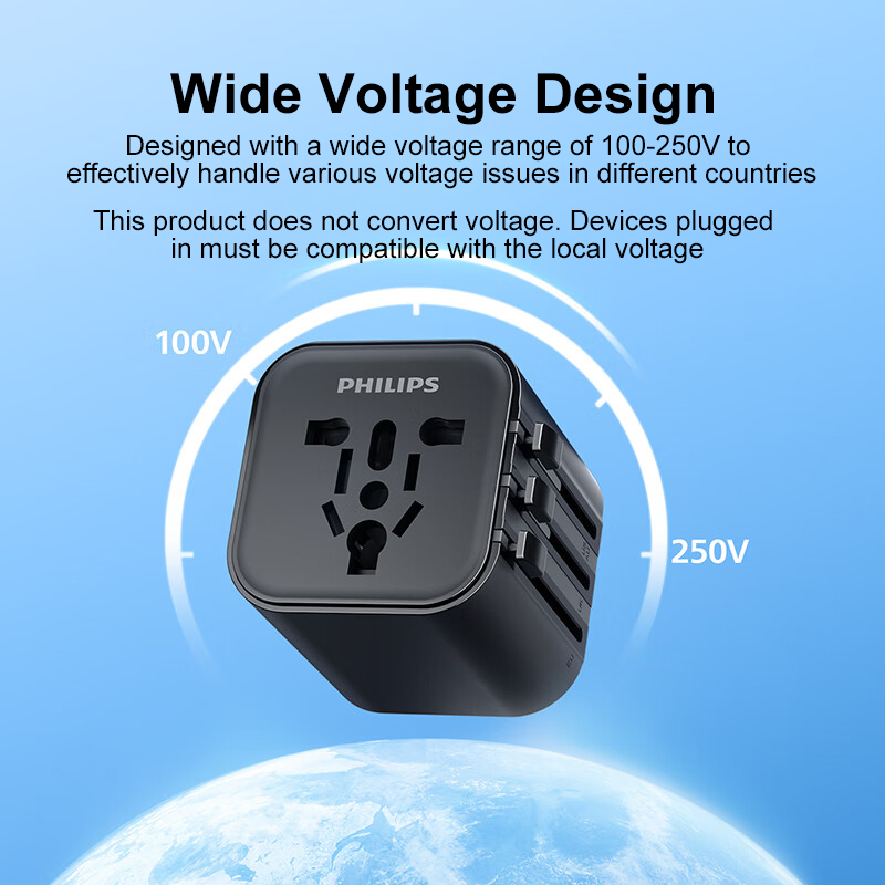 Philips Global Travel Adapter  - đánh giá và giá Travel Adapter Universal