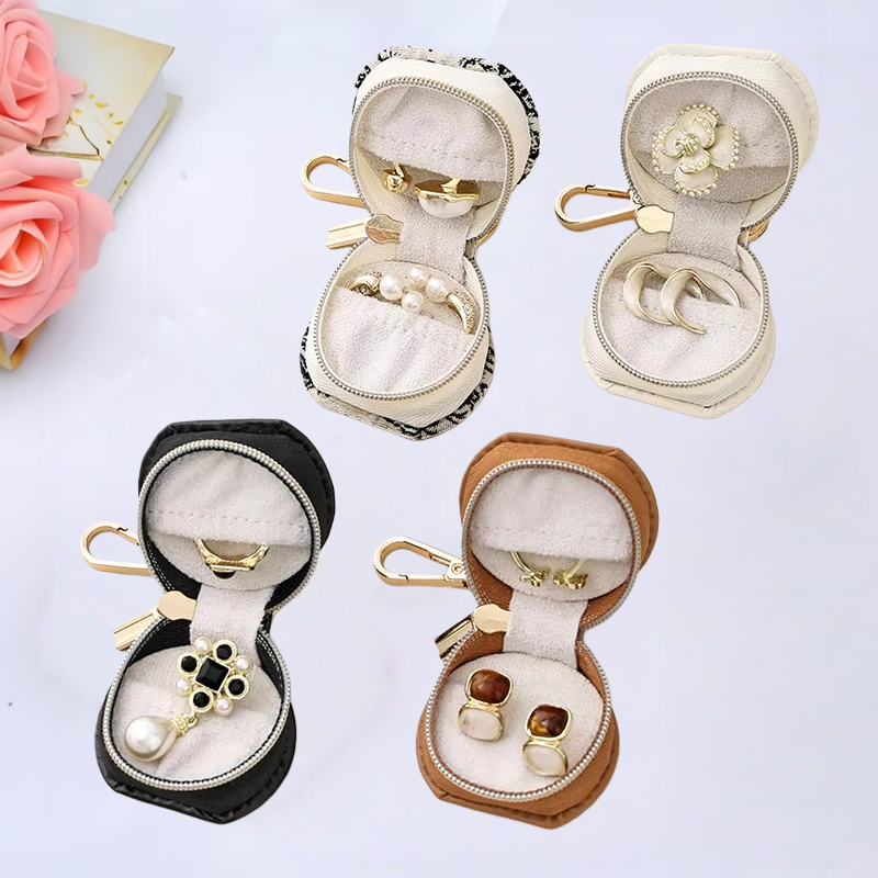 Portable Mini Jewelry Box, Tra - đánh giá và giá Accessories Travel Jewelry Box