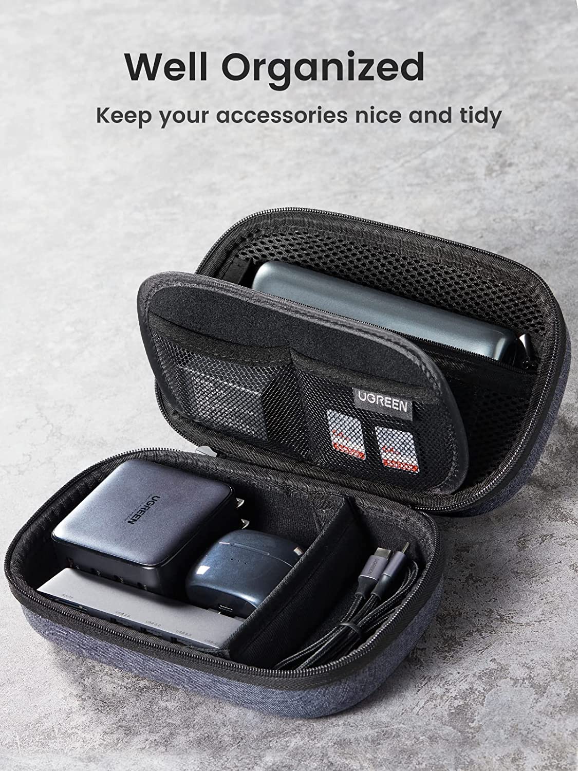 UGREEN Electronics Travel Orga - đánh giá và giá Travel Accessories Case