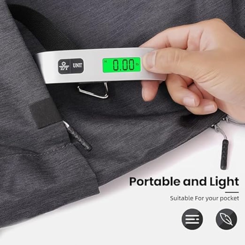 Portable Scale Digital LCD Dis - đánh giá và giá Luggage Scale Hanging