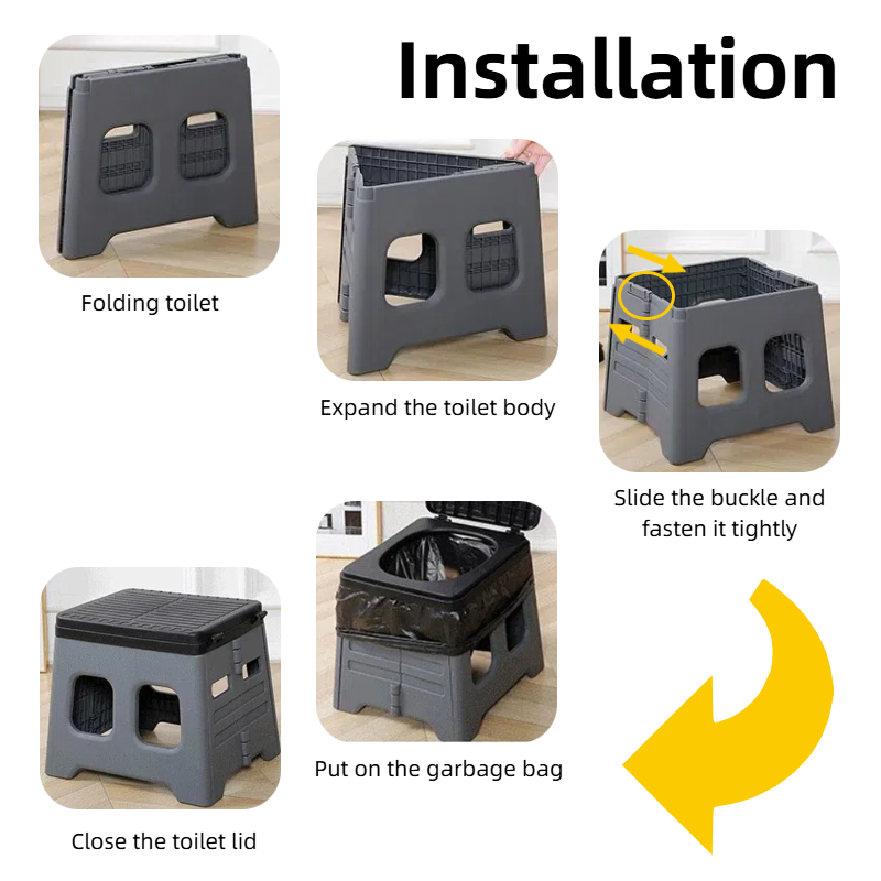 Folding Toilet Portable - Camp - đánh giá và giá Car Seat Travel Bag