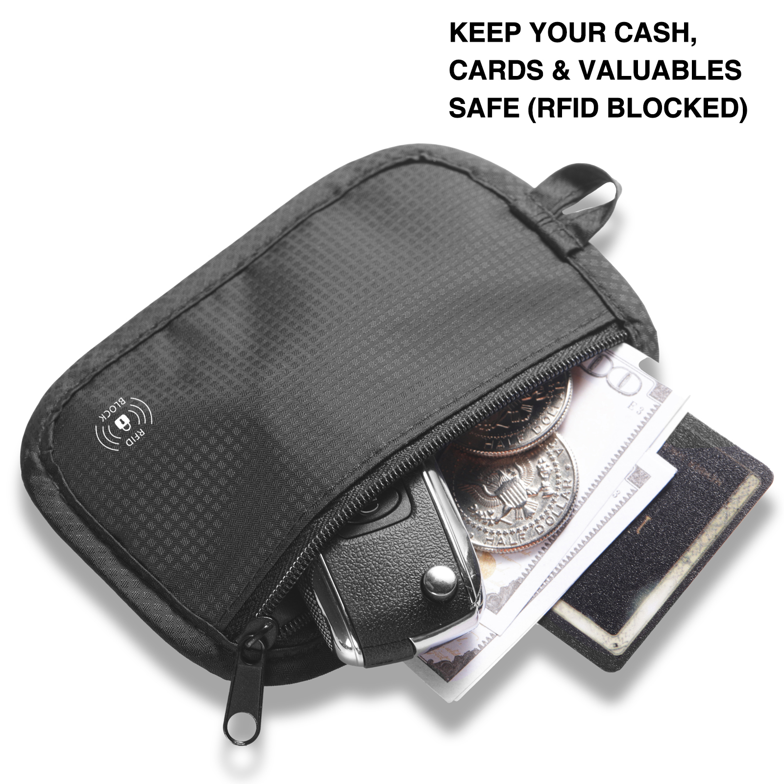 RFID Blocking Lightweight Hidd - đánh giá và giá Money Belt Hidden