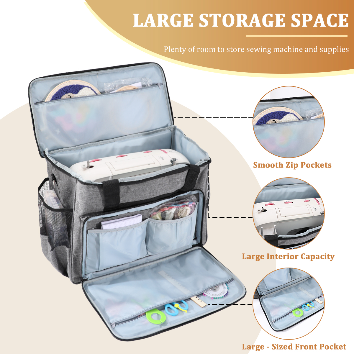 KOKNIT Sewing Machine Carrying - đánh giá và giá Travel Accessories Case