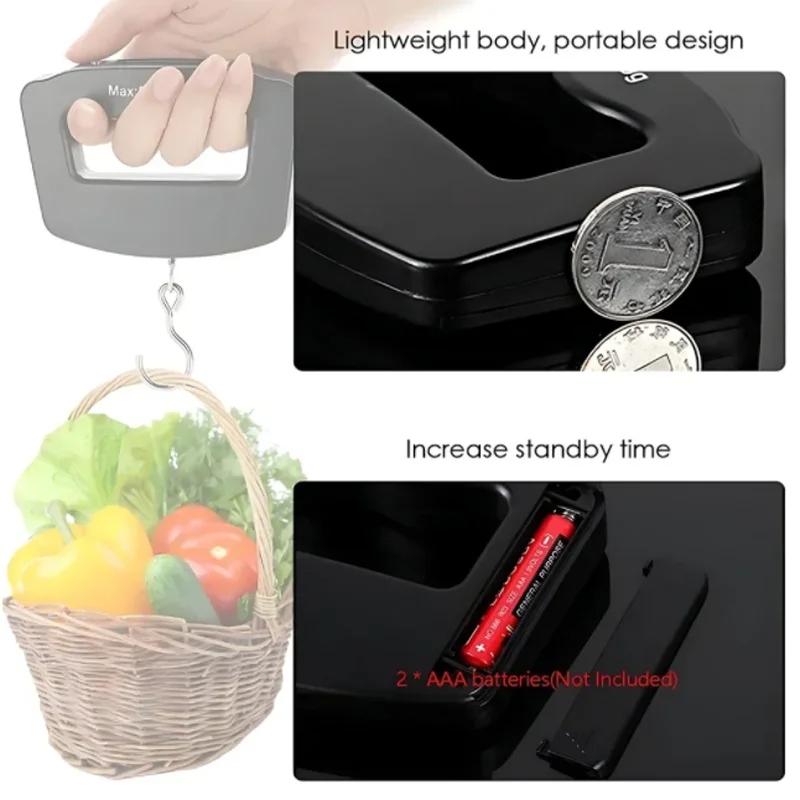 50kg/10g Digital Luggage Scale - đánh giá và giá Luggage Scale Hanging