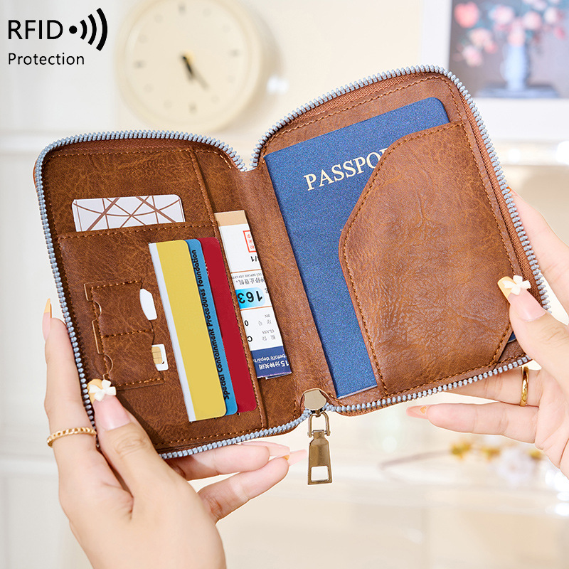 New Travel Passport Wallet Men - đánh giá và giá Travel Accessories For Plane