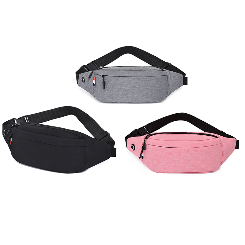 Men Male Waist Bag Pack Grey C - đánh giá và giá Money Belt Hidden