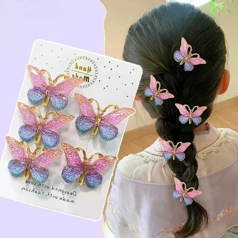 5pcs Sweet Hair Clips Stereosc - đánh giá và giá Travel Accessories For 2 Year Old