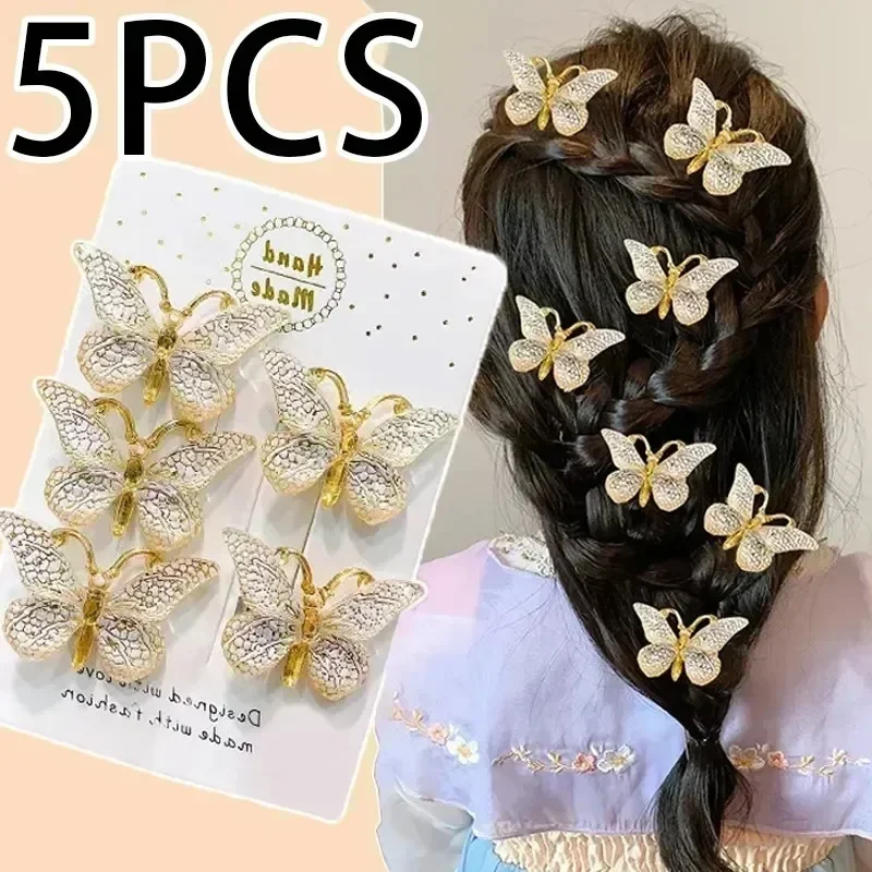 5pcs Sweet Hair Clips Stereosc - đánh giá và giá Travel Accessories For 2 Year Old