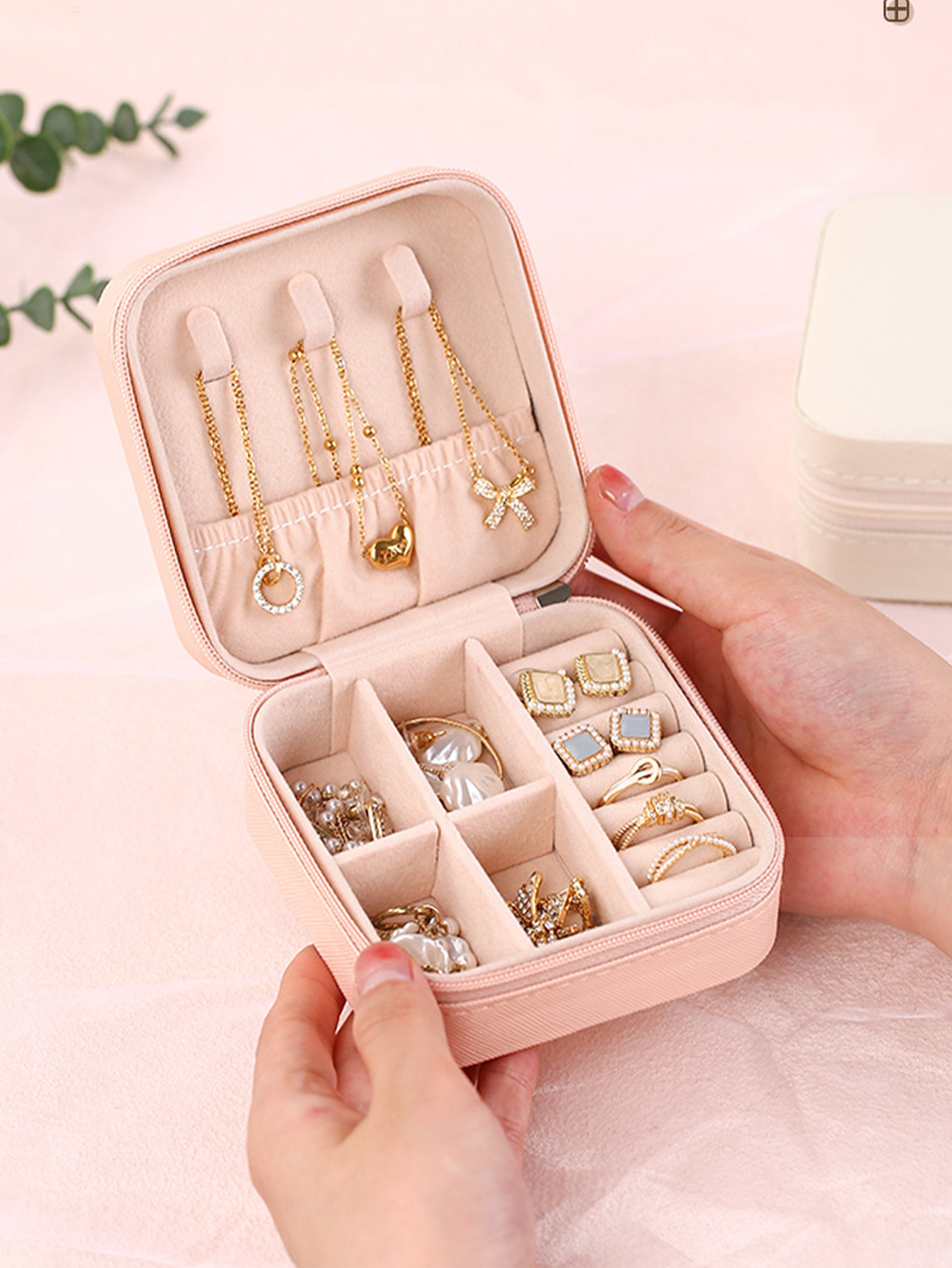 1pc Mini Jewelry Storage Box,  - đánh giá và giá Accessories Travel Jewelry Box