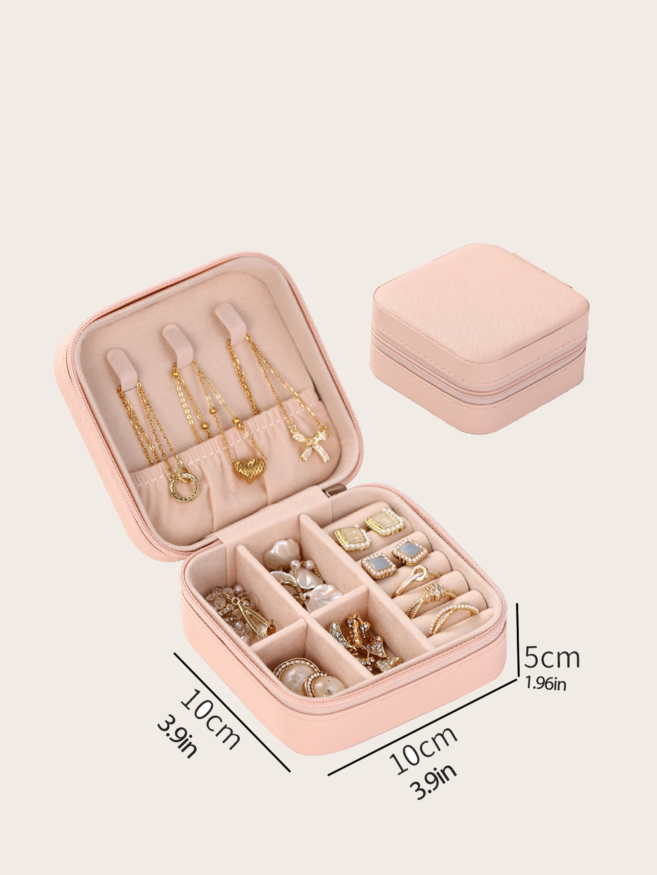 1pc Mini Jewelry Storage Box,  - đánh giá và giá Accessories Travel Jewelry Box