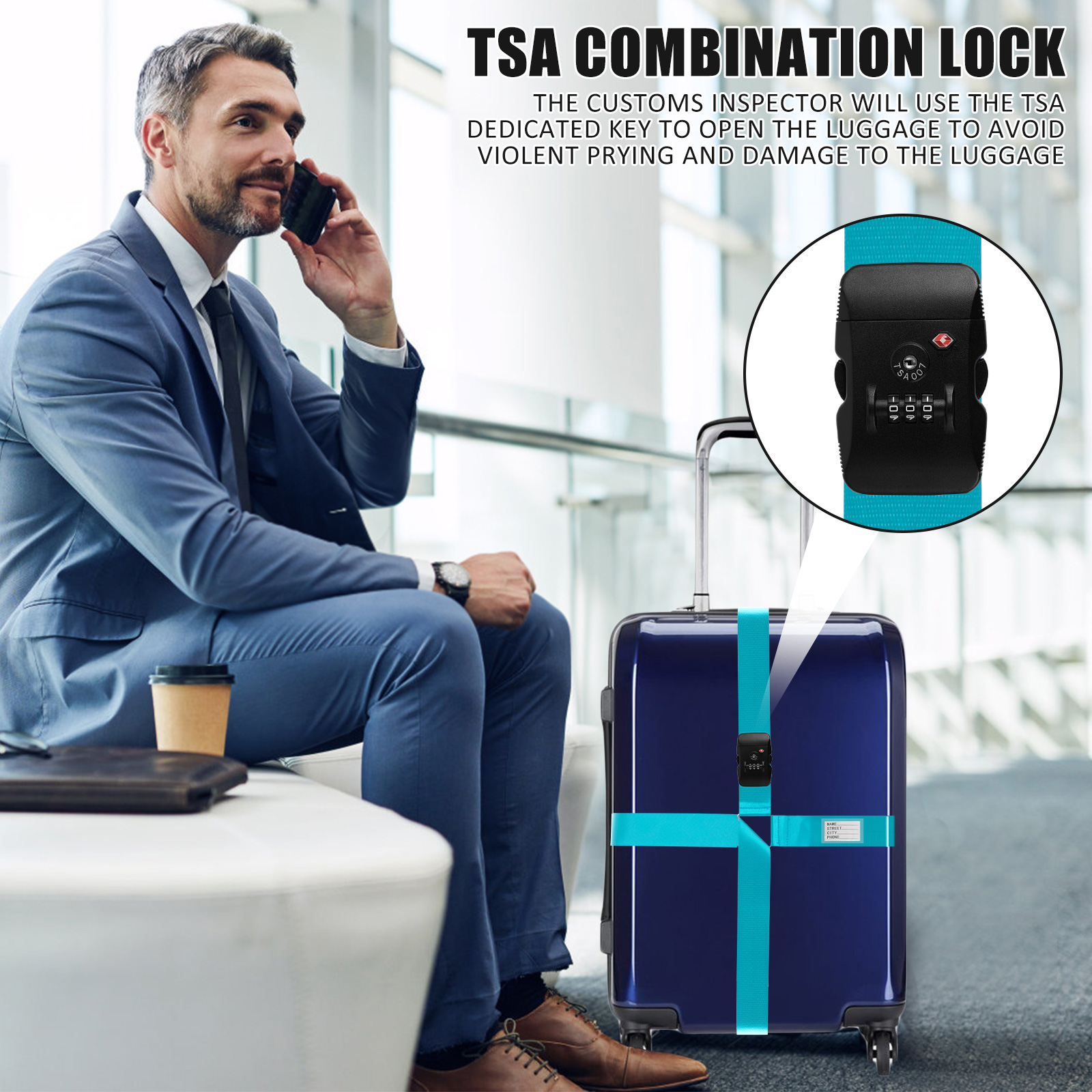 Adjustable Length Luggage Pack - đánh giá và giá Travel Accessories Essentials