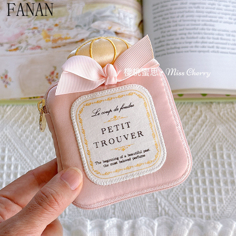 Cute Girly Mini Bowknot Perfum - đánh giá và giá Accessories Travel Jewelry Box
